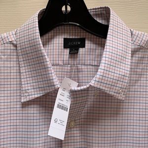 J. Crew Bowery Wrinkle-Free Stretch Cotton Shirt